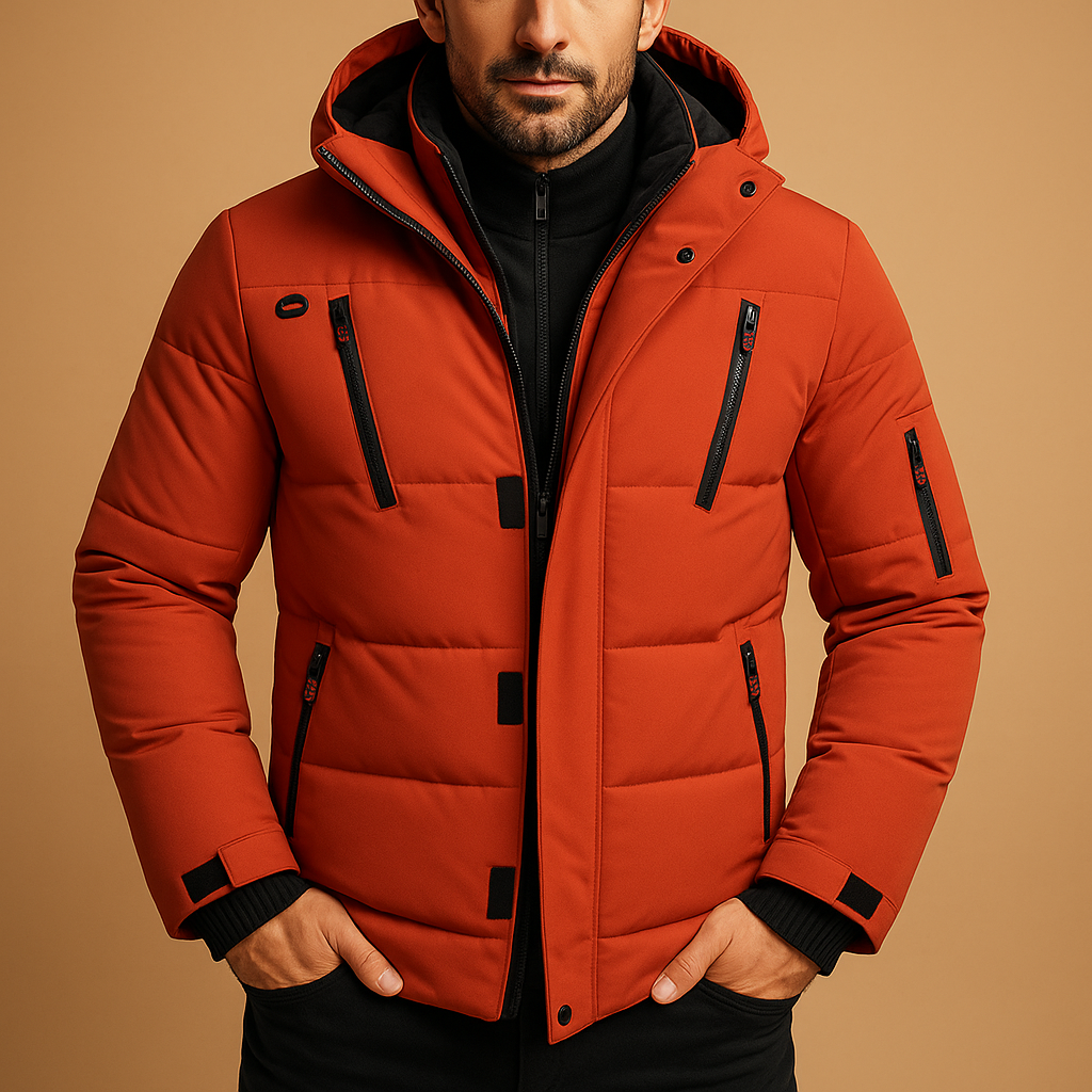 Klaus Heavyweight Zip-Up Winter Jacket