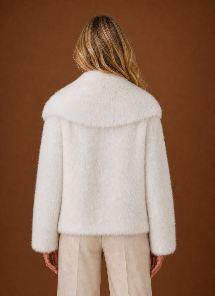 Women's Faux Fur Coat - Winter Jacket | Areleon