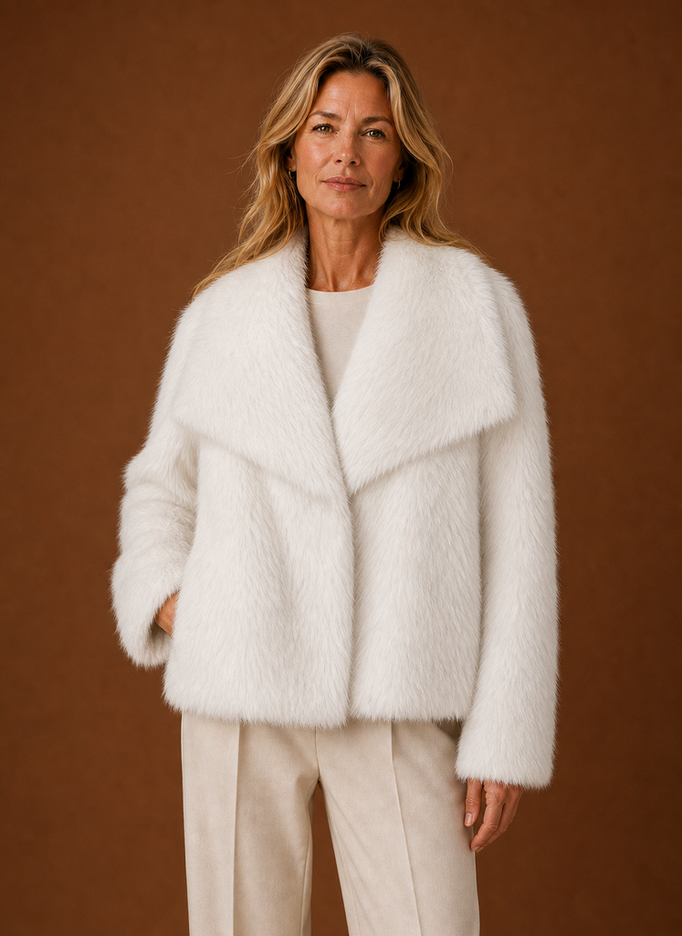 Women's Faux Fur Coat - Winter Jacket | Areleon