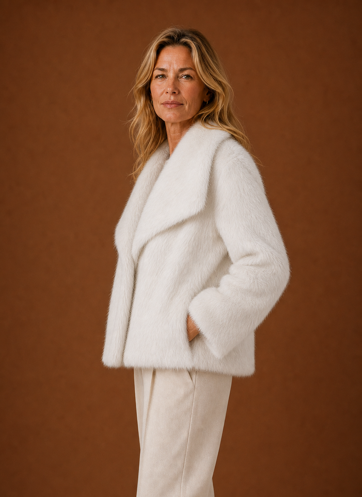 Women's Faux Fur Coat - Winter Jacket | Areleon