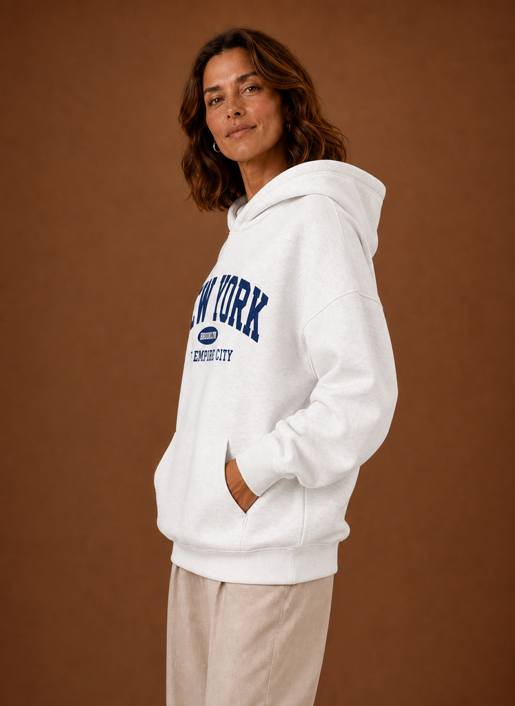 Women's Pullover Hoodie - Oversized Graphic Sweater | Areleon