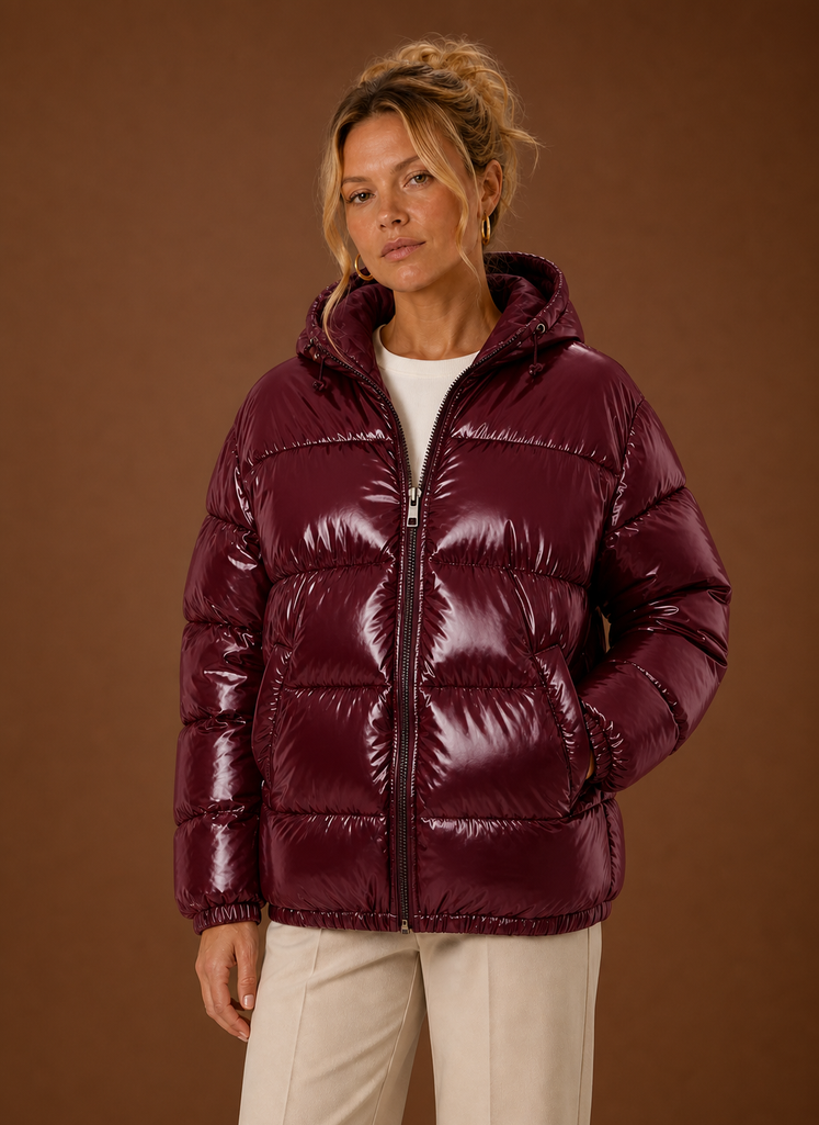 Women's Puffer Jacket - Oversized Winter Coat | Areleon