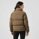 Charlotte Fleece-Lined Hooded Puffer Jacket