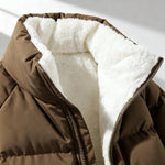 Charlotte Fleece-Lined Hooded Puffer Jacket