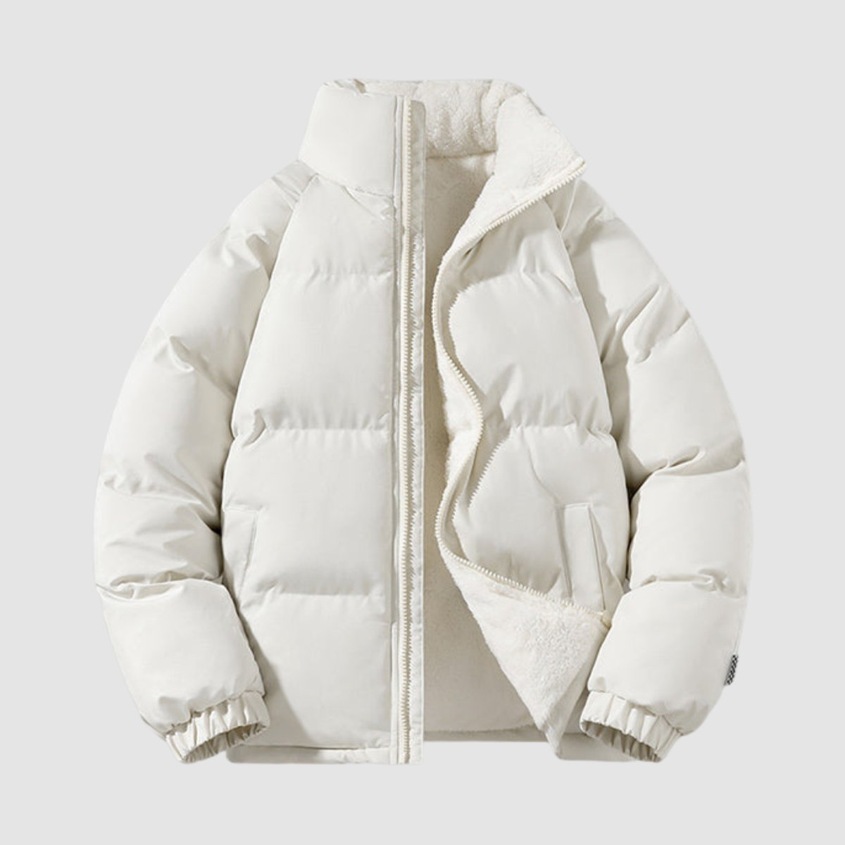 Charlotte Fleece-Lined Hooded Puffer Jacket