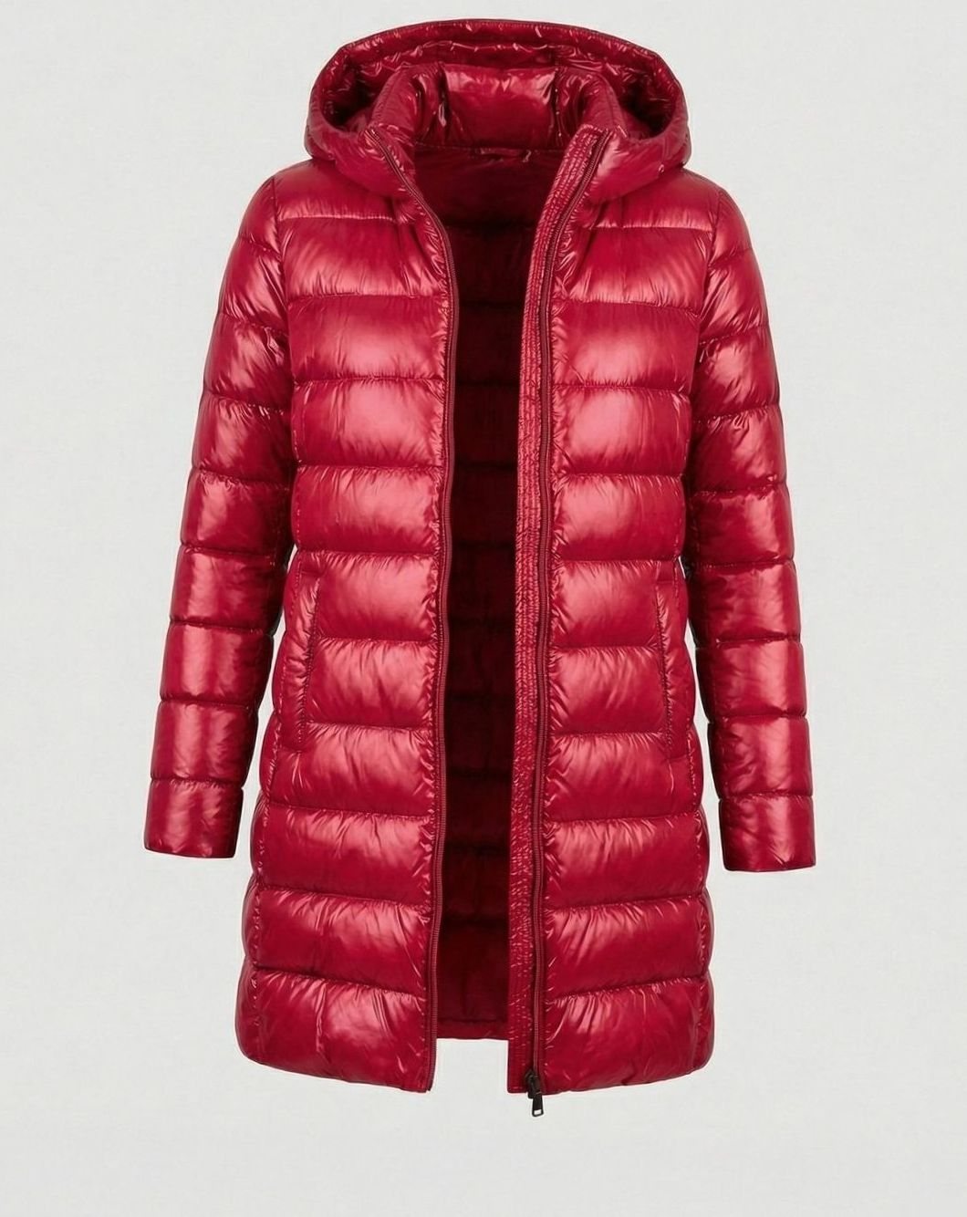 Johanna Ultra-Light Slim-Fit Down Jacket with Hood