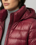 Johanna Ultra-Light Slim-Fit Down Jacket with Hood