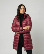 Annika Ultra-Light Slim Fit Hooded Down Jacket