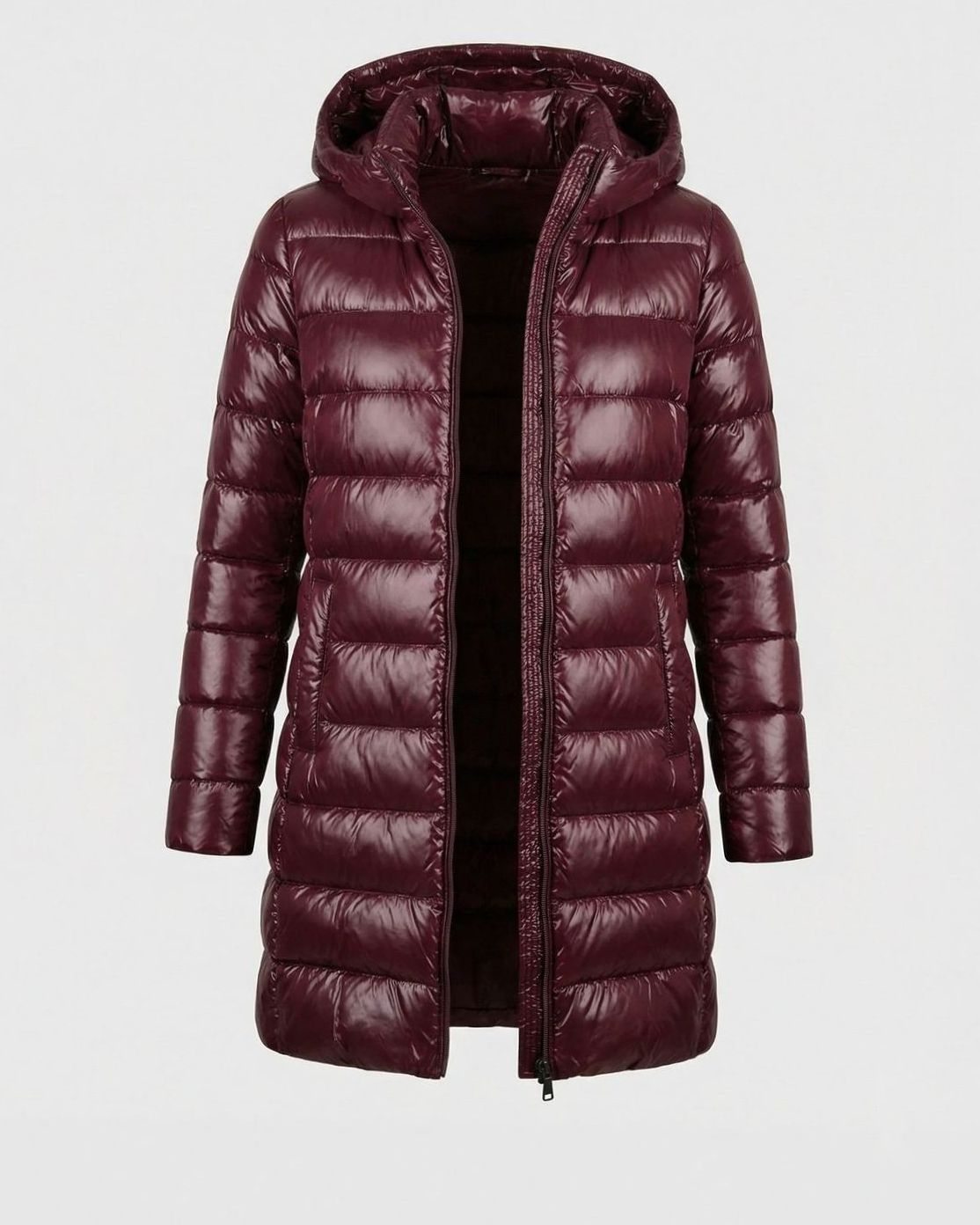 Johanna Ultra-Light Slim-Fit Down Jacket with Hood