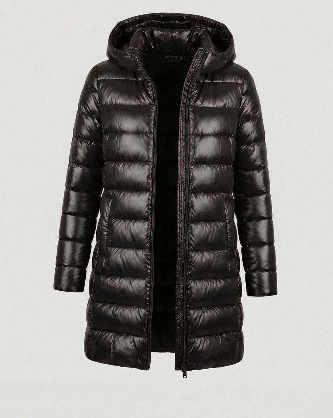 Johanna Ultra-Light Slim-Fit Down Jacket with Hood