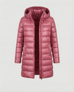 Annika Ultra-Light Slim Fit Hooded Down Jacket