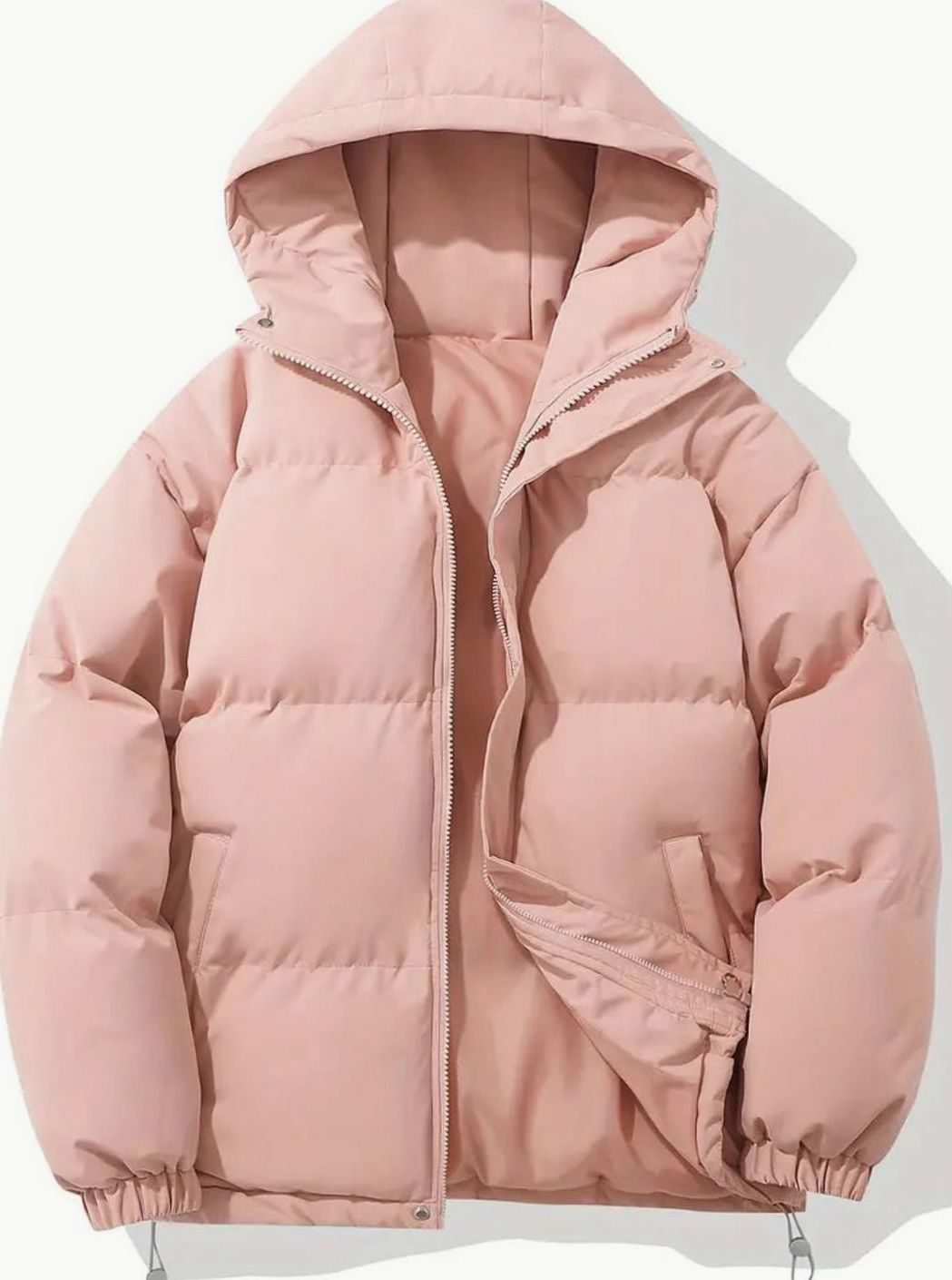 Elfriede Quilted Puffer Jacket with Stand Collar