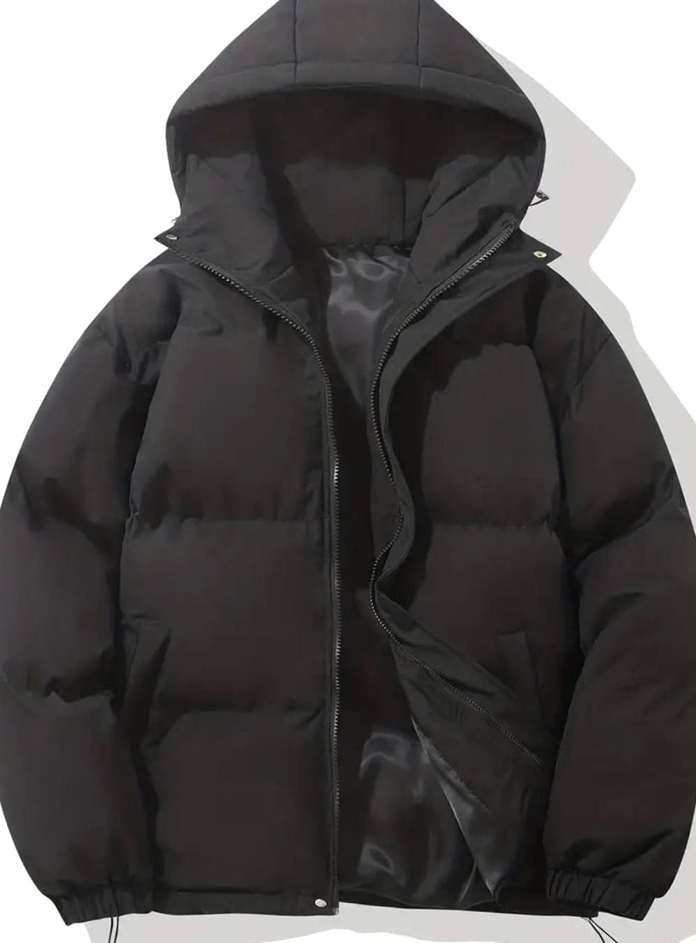 Elfriede Quilted Puffer Jacket with Stand Collar
