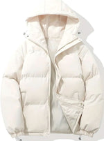 Elfriede Quilted Puffer Jacket with Stand Collar