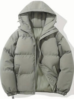Elfriede Quilted Puffer Jacket with Stand Collar