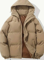 Elfriede Quilted Puffer Jacket with Stand Collar