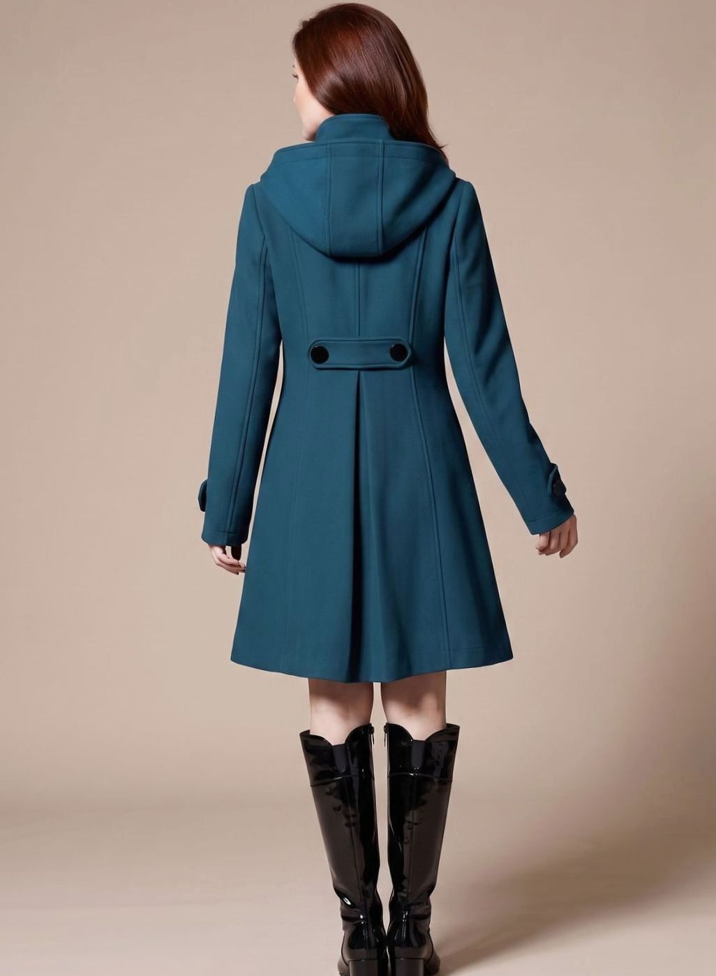 Leonie Elegant Coat with Side Pockets
