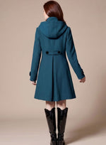 Leonie Elegant Coat with Side Pockets