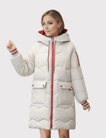 Elisabeth Long Quilted Hooded Parka