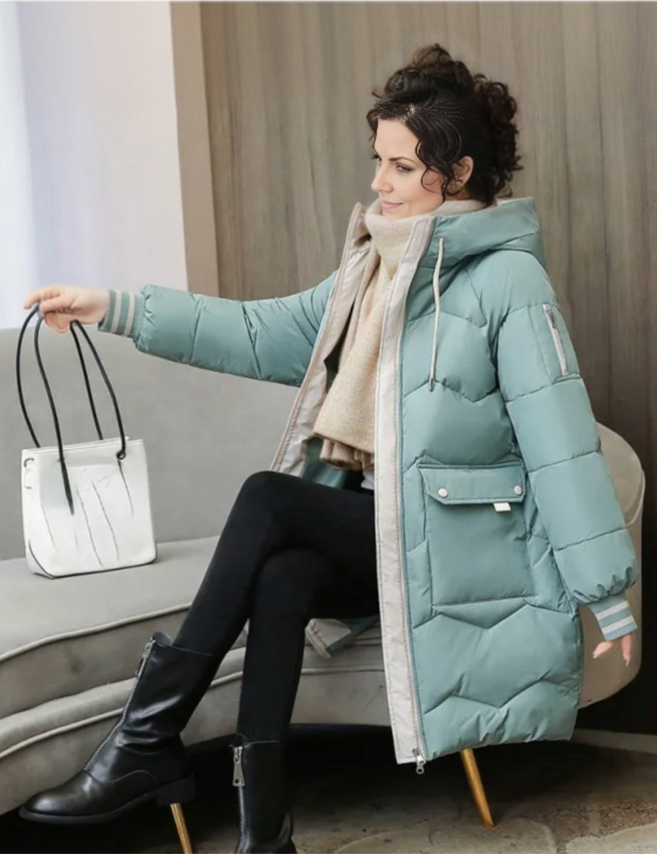 Elisabeth Long Quilted Hooded Parka