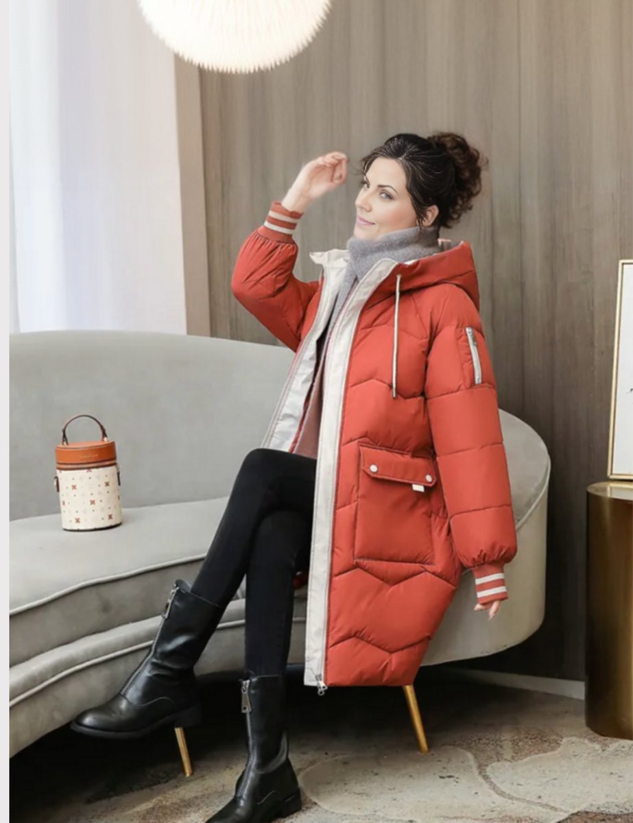 Elisabeth Long Quilted Hooded Parka