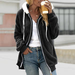 Marlene Fleece Hooded Zip Coat