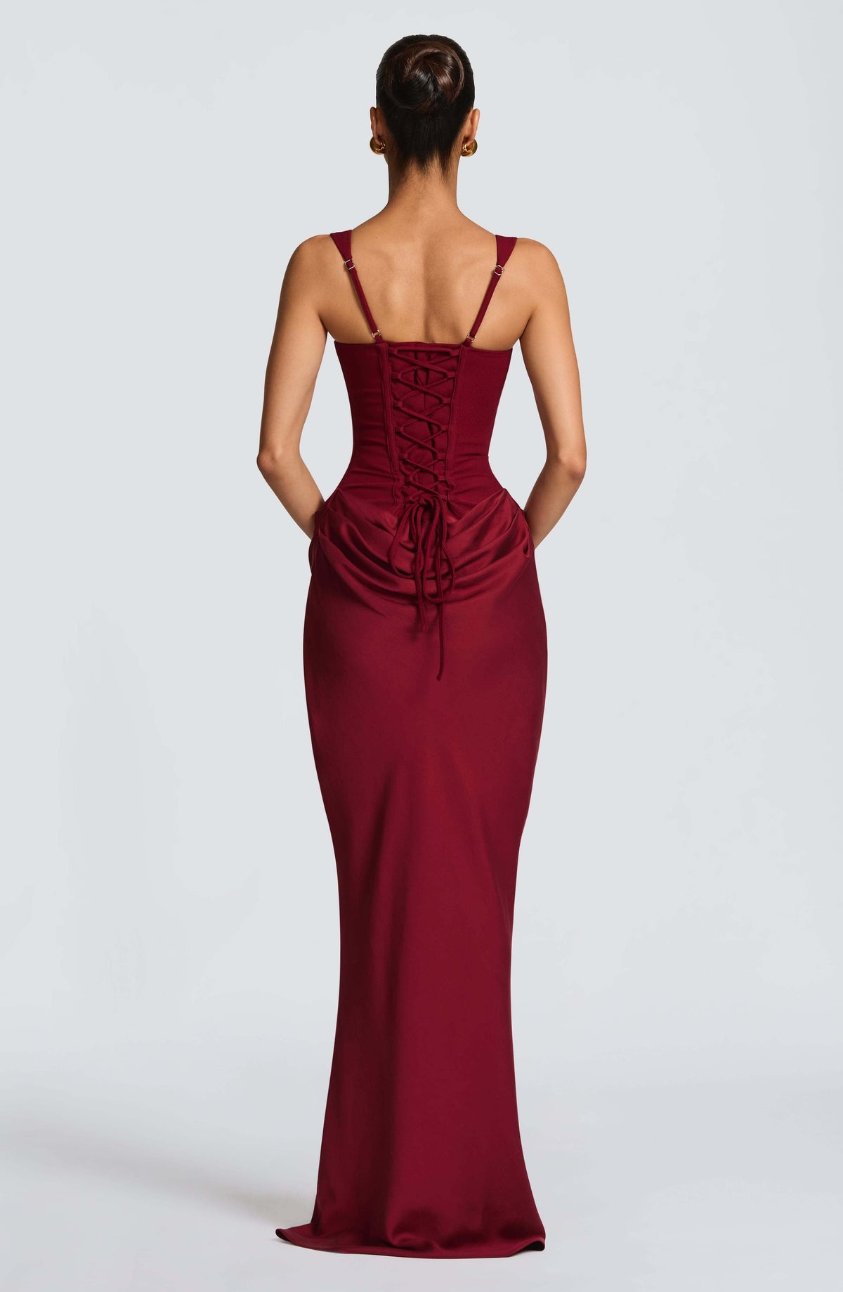 Ashley | Sleeveless Bodycon Maxi Wedding Guest Dress