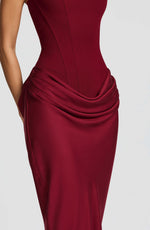 Ashley | Sleeveless Bodycon Maxi Wedding Guest Dress