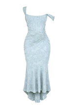 Rosie Corset Lace Jacquard Mermaid Dress