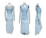 Rosie Corset Lace Jacquard Mermaid Dress