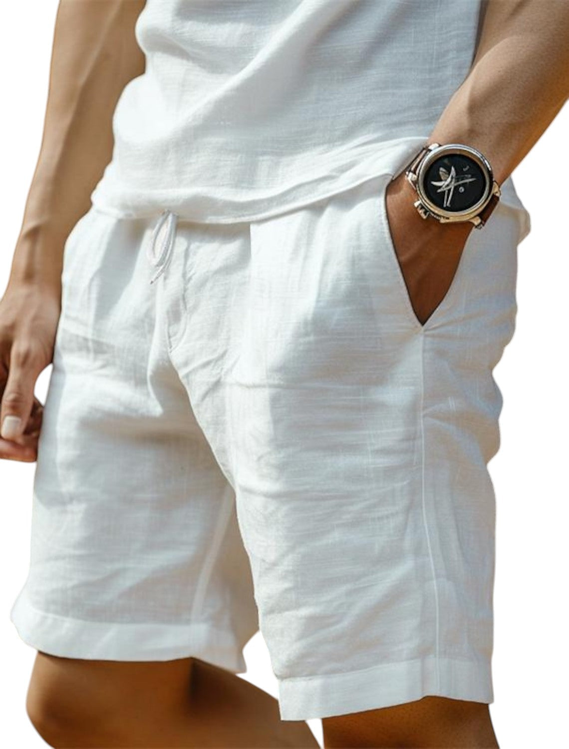 Malte Relaxed Fit Drawstring Shorts